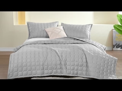 Cotton Solid Quilt Set,vật liệu bền vững,mềm và dễ thở