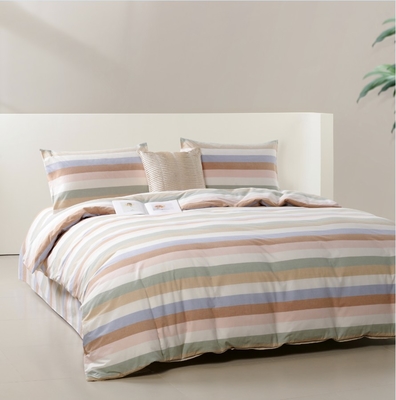 Yarn Dye 100% Cotton Quần phủ King OEM Luxury Quần phủ