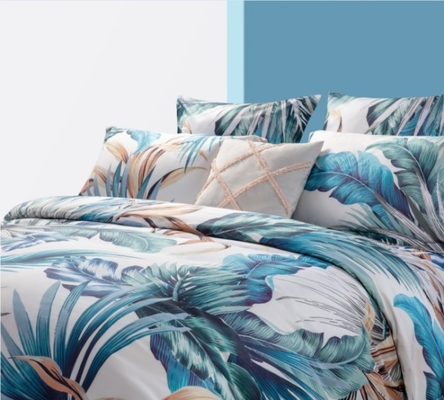 Digital Print Cotton Duvet Cover Twin XL Floral Duvet Cover Set (Sết bọc bọc bọc hoa bằng in kỹ thuật số)