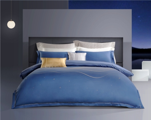 Khẩu phủ chăn Oeko Tex hít thở Jacquard Chăn phủ Queen