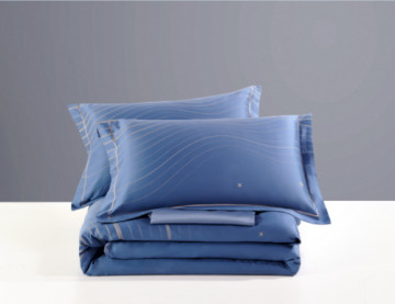 Khẩu phủ chăn Oeko Tex hít thở Jacquard Chăn phủ Queen