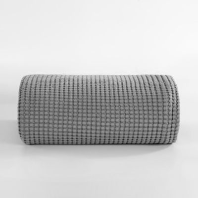 Hỗ trợ da 100% bông chăn waffle OEM Waffle Weave Twin