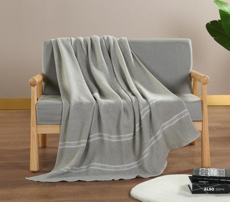 Eco Melange Poly Cotton Blank OEM Cotton Và Polyester Blank