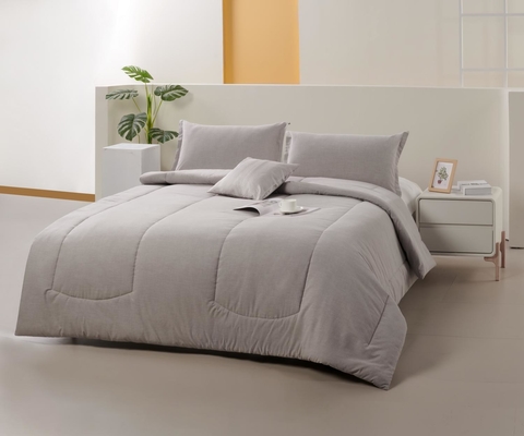 Eco Melange Cotton Polyester tái chế Bộ đồ mặc đầy đủ kích thước Bộ đồ mặc đầy đủ kích thước