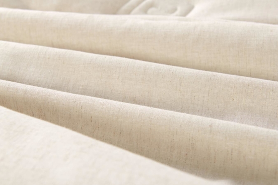 Linen Cotton Mixed Solid Comforter Set King Comforter Set bền vững