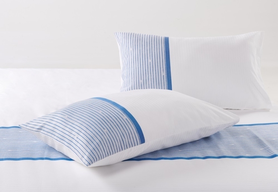 60 Cotton 40 Polyester Sheets White Poly Cotton Sheet Sets Chất giường khách sạn