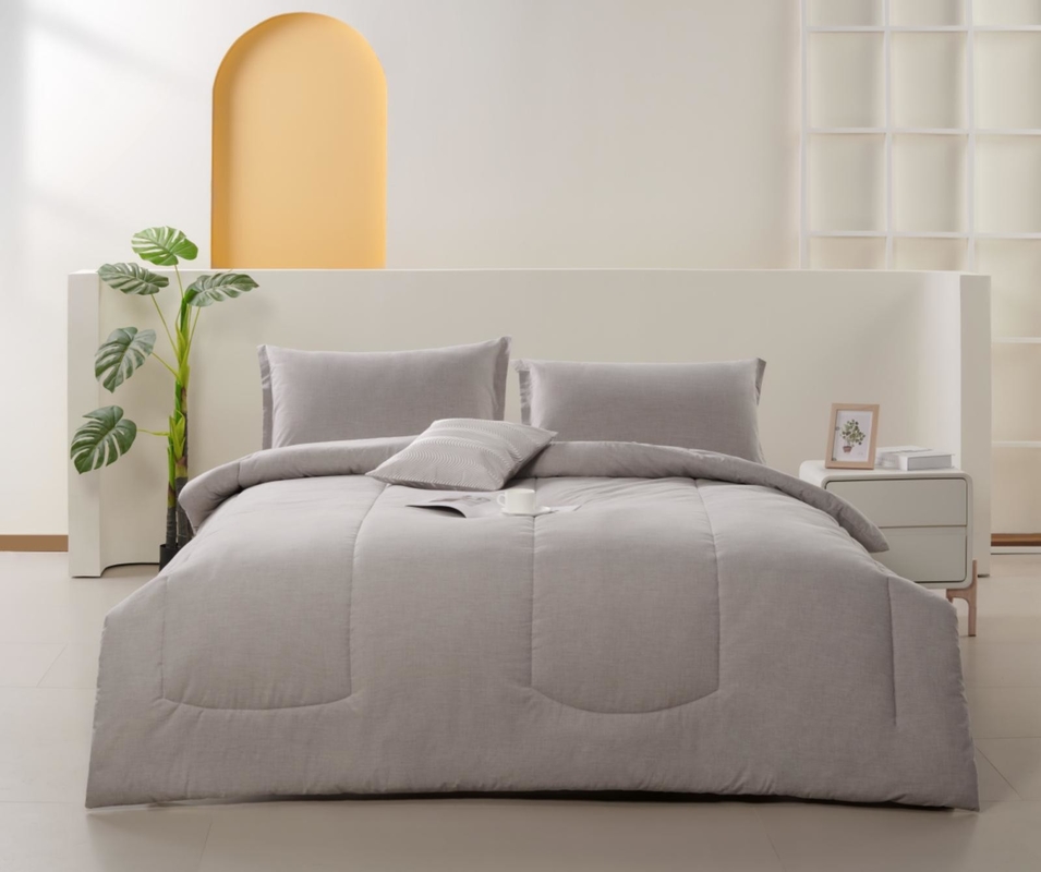 Eco Melange Cotton Polyester tái chế Bộ đồ mặc đầy đủ kích thước Bộ đồ mặc đầy đủ kích thước