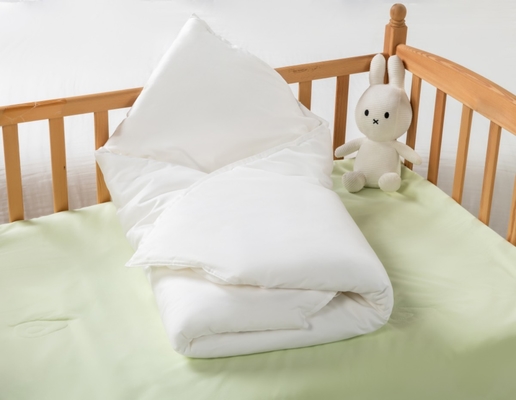 Trẻ em Twin kích cỡ Comforters trắng bông hữu cơ Trẻ em giường Twin